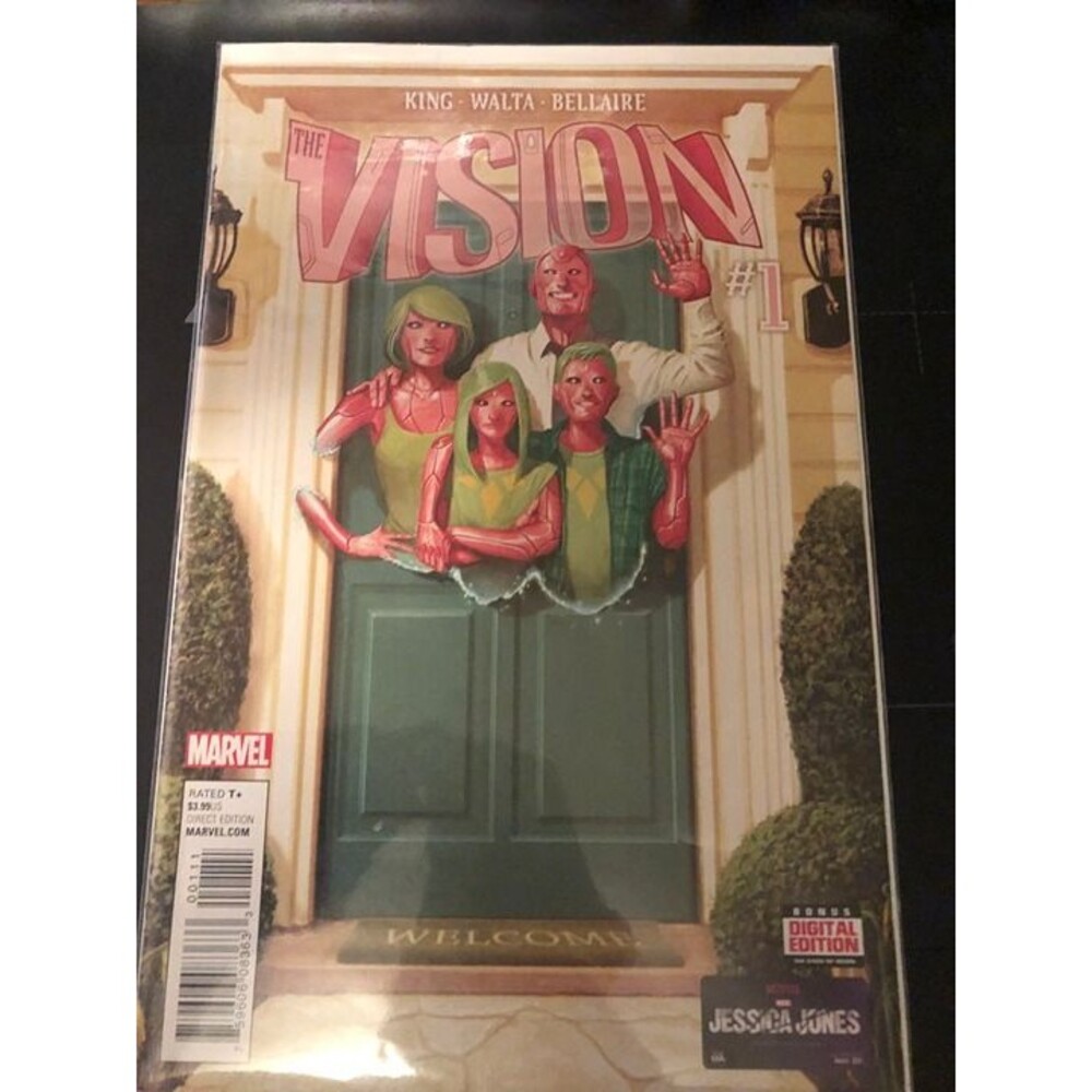 Vision #1 1st Virginia, Viv, & Vin Appearance Marvel Comics 2016